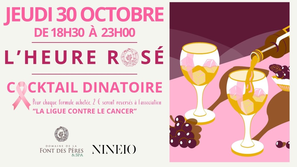 Cocktail Dînatoire - Octobre Rose