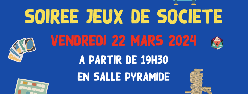 Soirée Jeux de société 