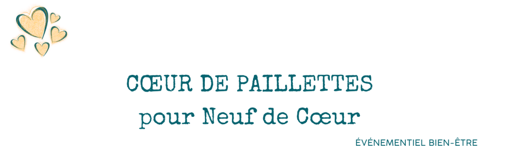Coeur de Paillettes Pour Neuf de Coeur