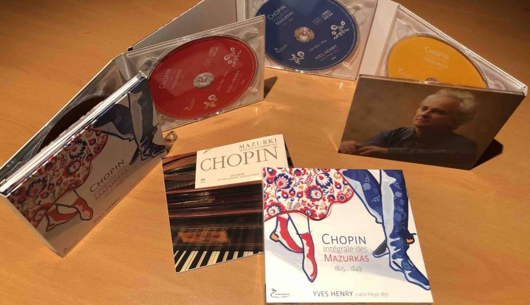 Intégrale des Mazurkas de Chopin par Yves Henry sur Pleyel 1837 (3CD) 