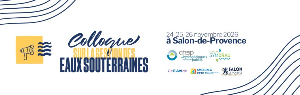 Colloque national sur la gestion des eaux souterraines 2026
