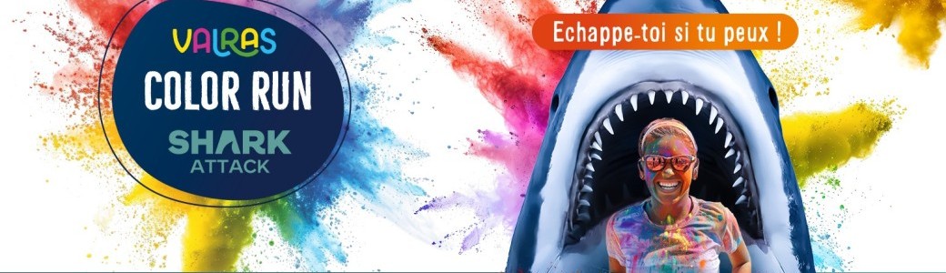 Valras Color Run - Edition Shark Attack !