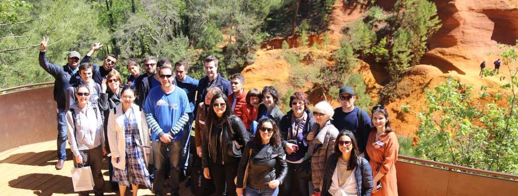 Colorado provençal et villages Luberon