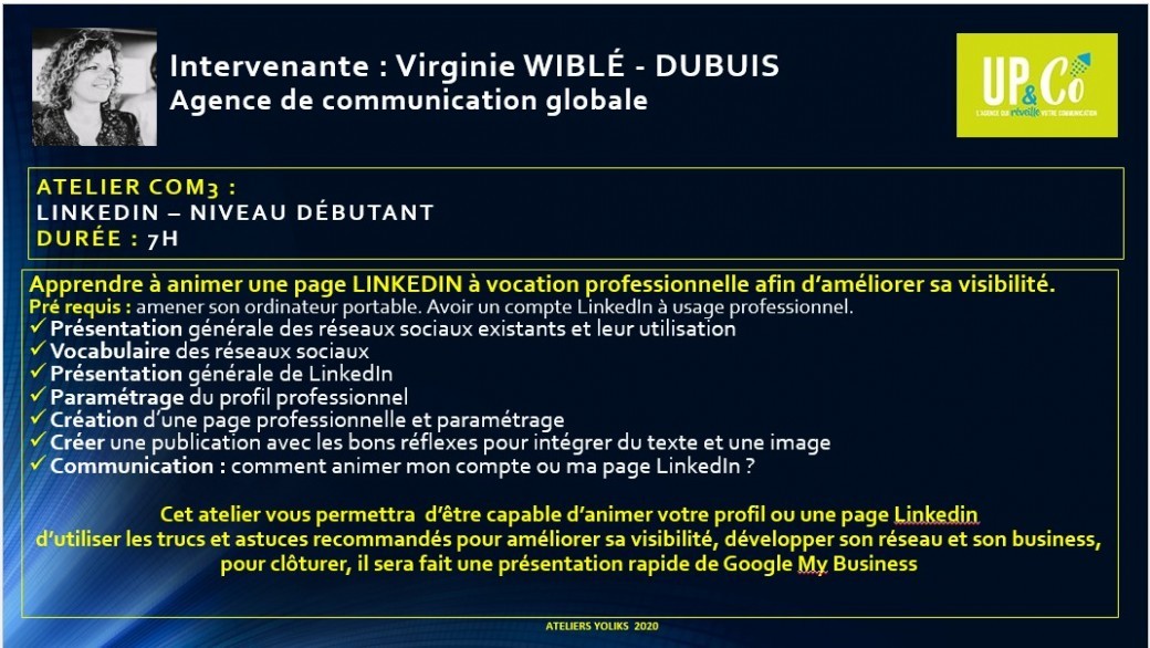 COM3 - LINKEDIN - Niveau débutant