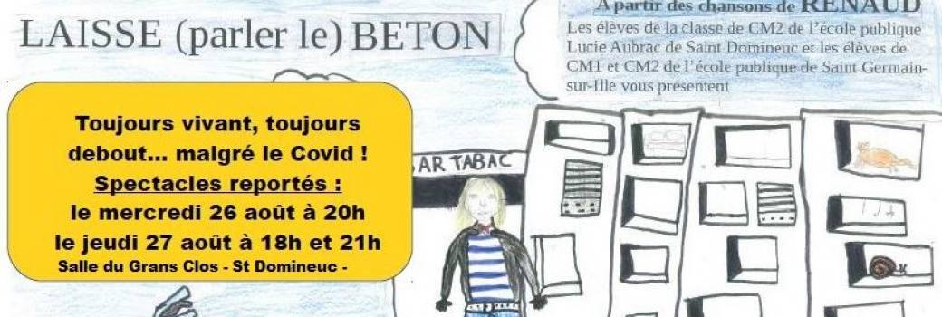 Comédie musicale "Laisse (parler le) béton"