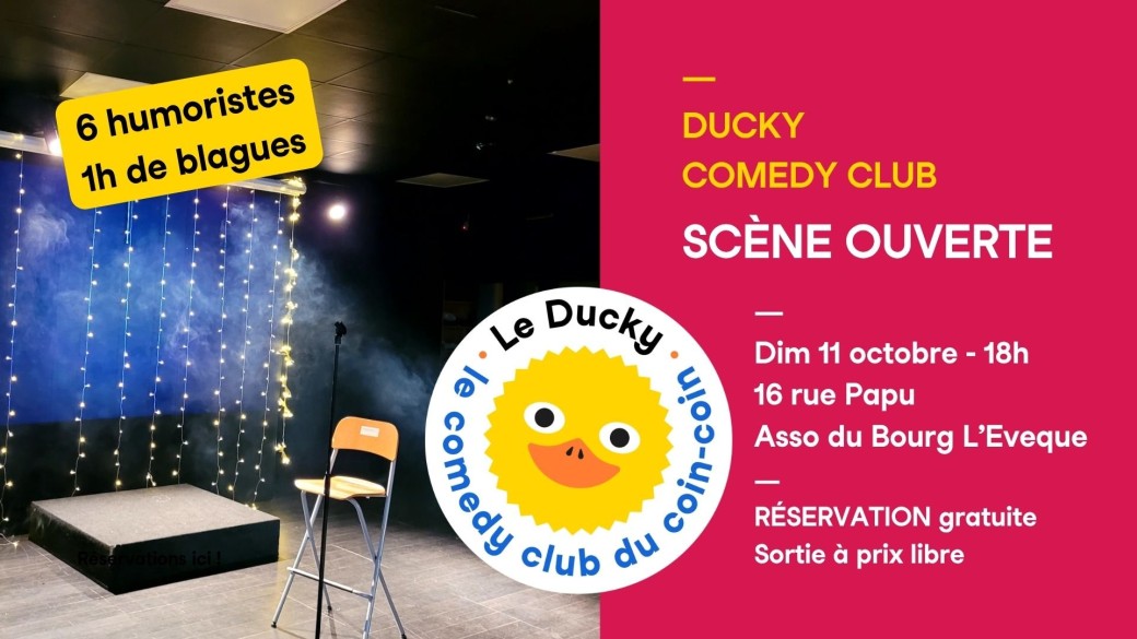 Comedy Club - Association de quartier Bourg L'Evêque
