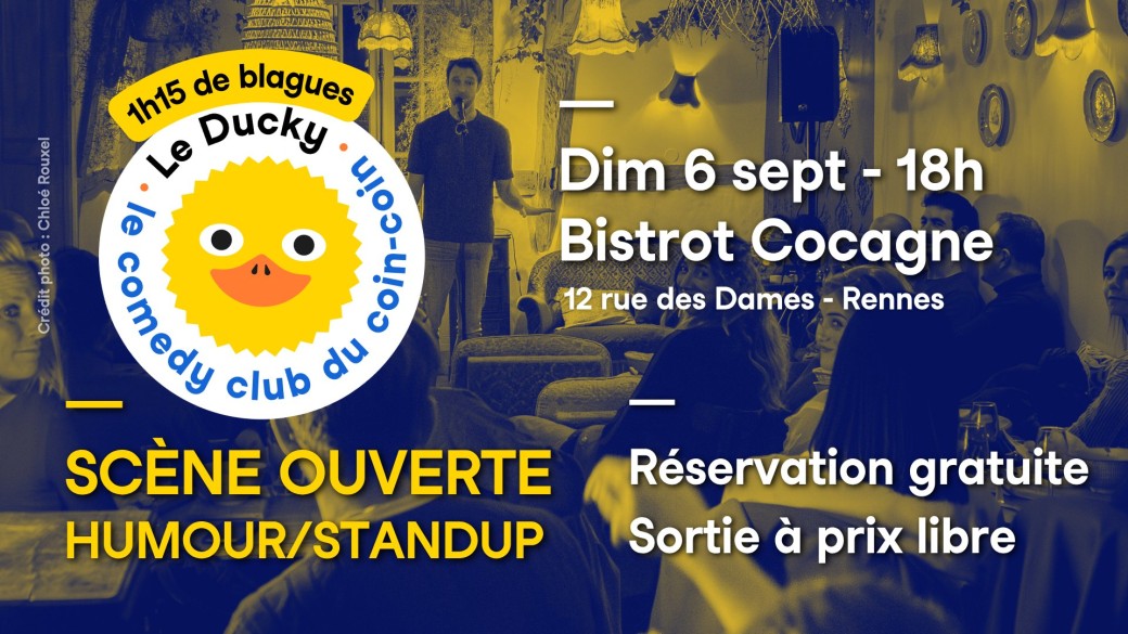 Comedy Club au Bistrot Cocagne ! - 6 septembre