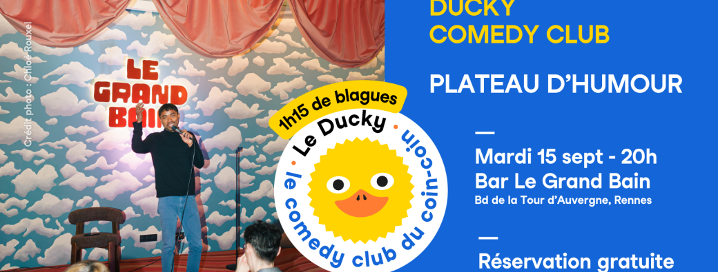 Comedy Club au Grand Bain ! - 15 septembre