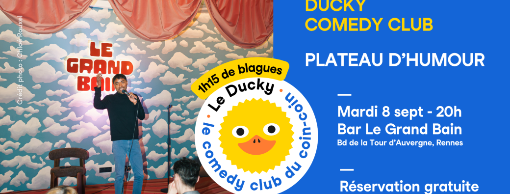Comedy Club au Grand Bain ! - 8 septembre