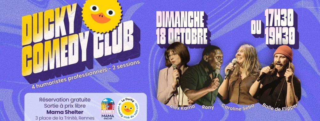 Comedy Club au Mama Shelter !