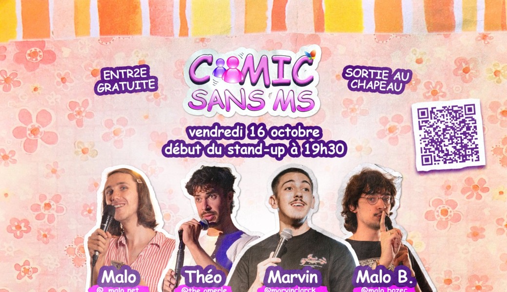 COMIC SANS MS • 16 octobre 2026