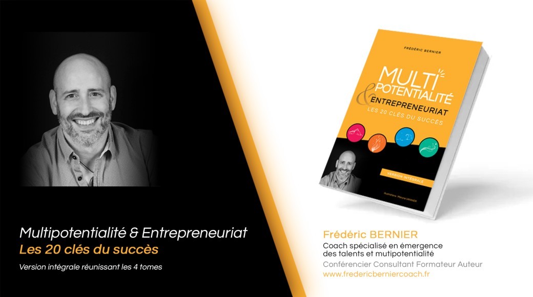 COMMANDER Livre Multipotentialité et Entrepreneuriat - Les 20 clés du succès