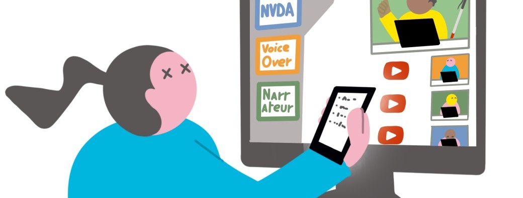 Comment accéder à l’outil informatique pour les personnes en situation de handicap visuel ?