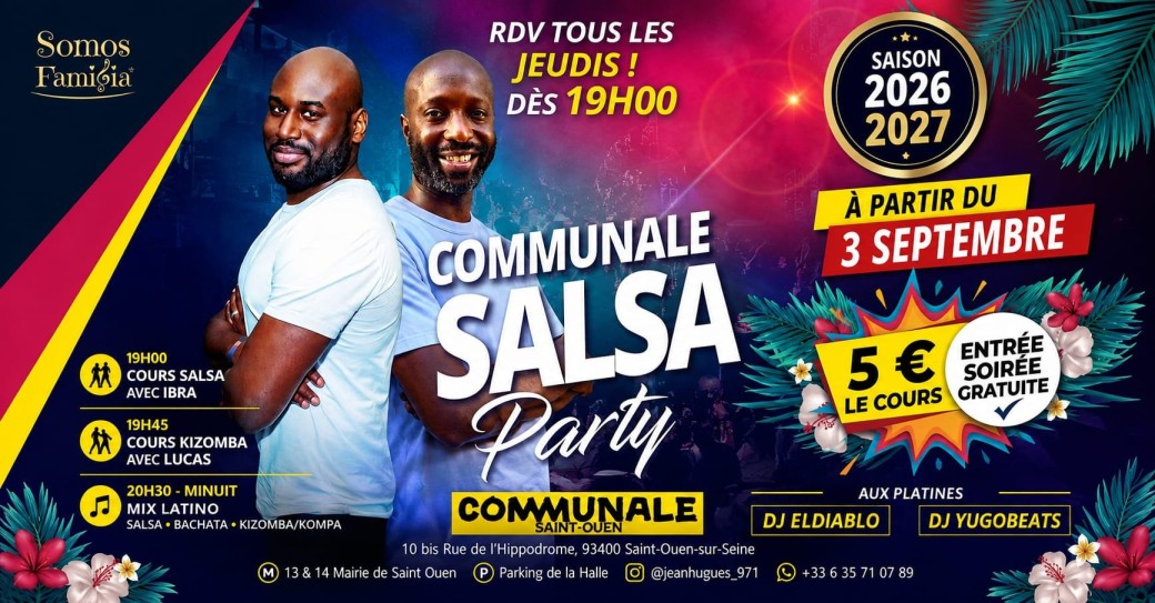 Communale Salsa Party -  Cours de Salsa