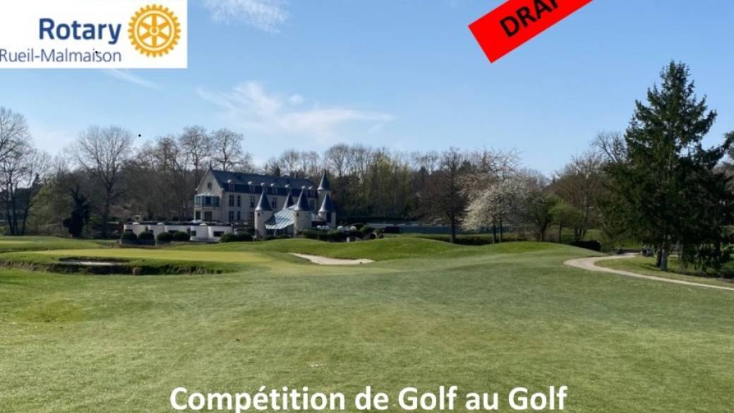 Compétition Golf Rotary 20 septembre 2026