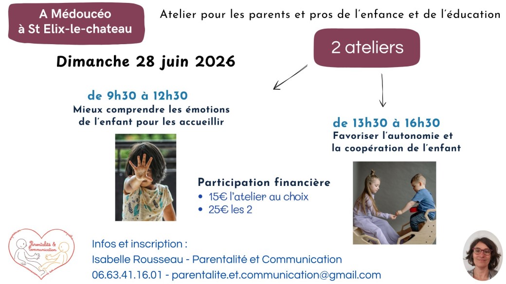 Comprendre et accueillir les émotions des enfants - Favoriser coopération et autonomie