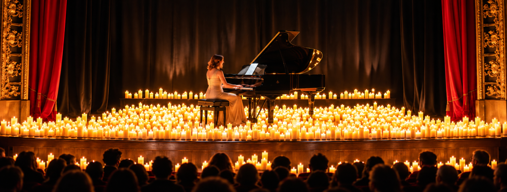ECULLY 18h00 Concert à la bougie musique classique , de Hans Zimmer à Chopin...
