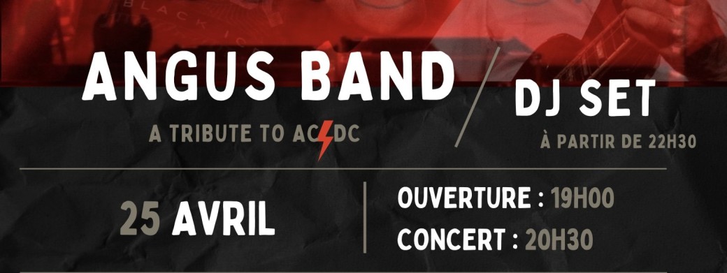 Concert ANGUS BAND Tribute ACDC