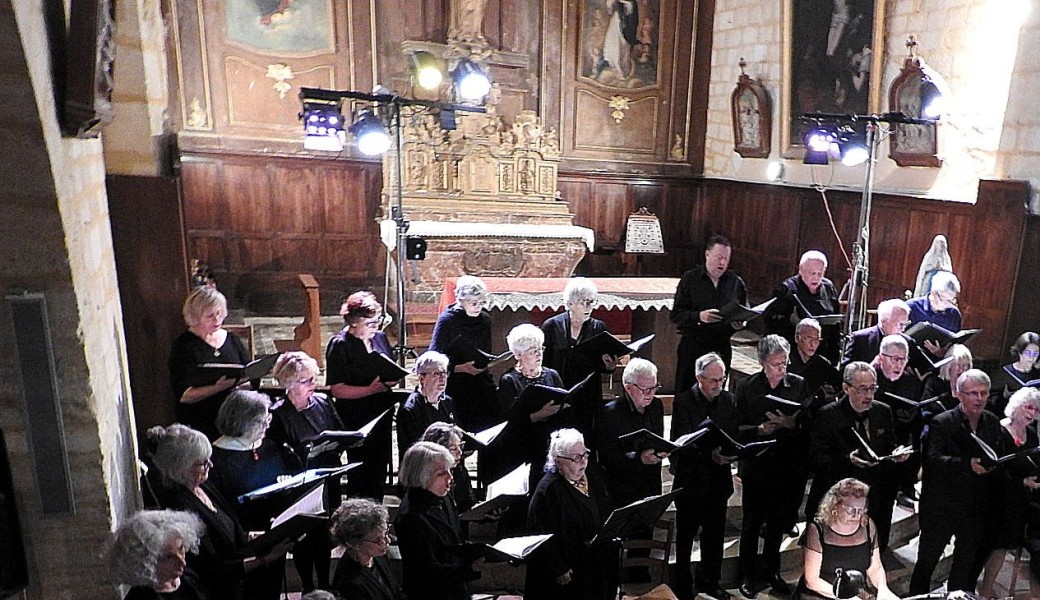 Concert with choir by the Vocal Ensemble of Périgueux