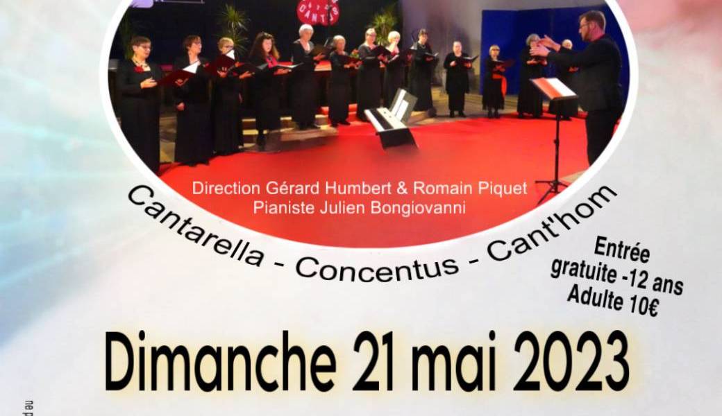 Concert Choeurs Cantus