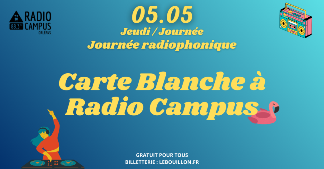 Concert : Carte blanche à Radio Campus Orléans