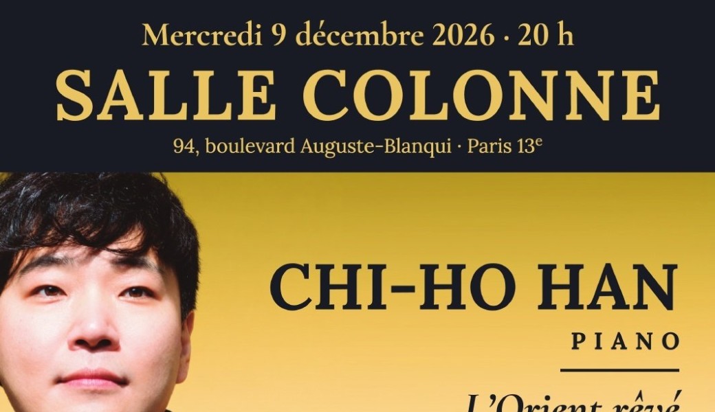 Concert Chi-Ho Han - Salle Colonne