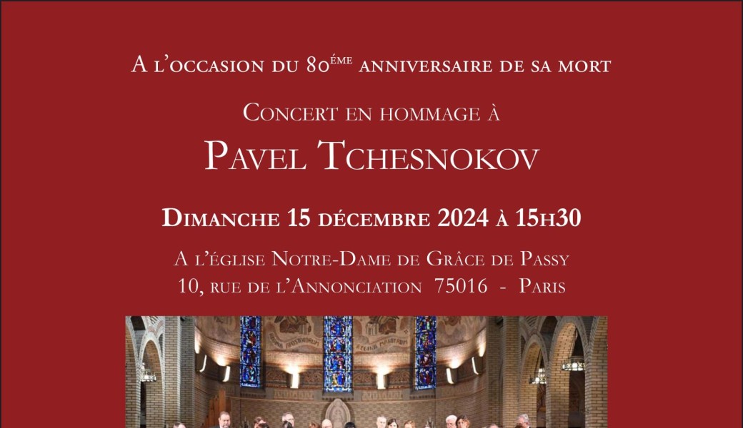Concert Choeur Russe de Paris Znamenie