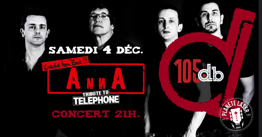 Concert d'AnnA (Tribute to Téléphone)