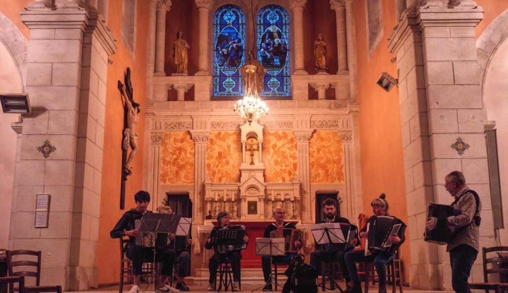 Concert de Clôture (3ème édition du Festival d'Accordéon à Albas)