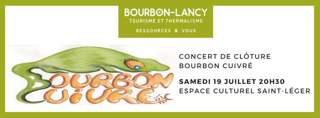 Concert de clôture Bourbon Cuivrés