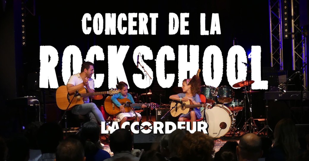 Concert de fin d’année des élèves de la rockschool