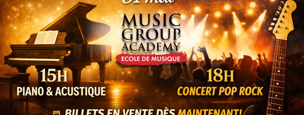 Concert de fin d’année 2026 – Pop Rock