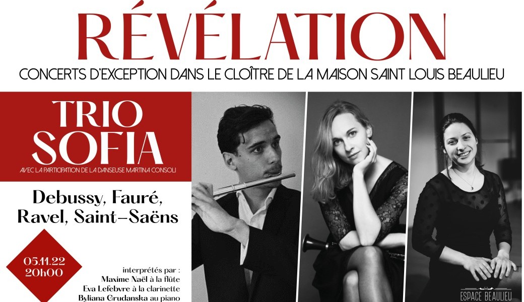 RÉVÉLATION - Concert du Trio Sofia