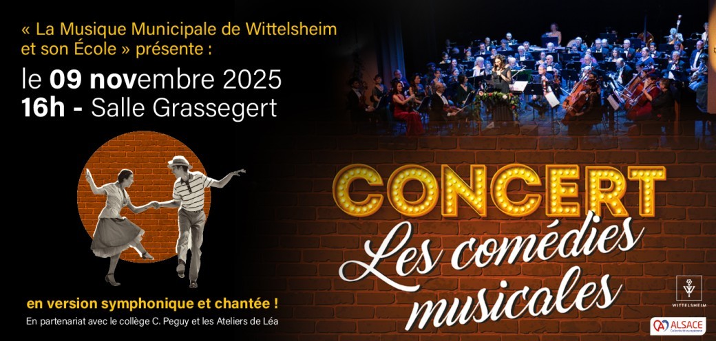 Les Comédies Musicales - CONCERT Les Comédies Musicales - CONCERT