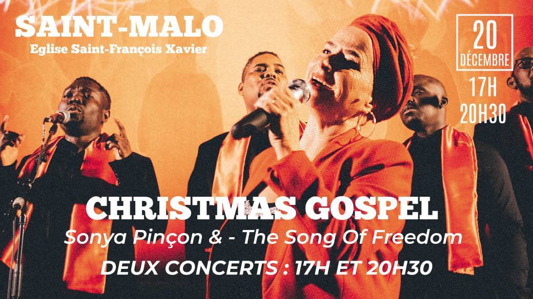 Concert de gospel de Noël à Saint-Malo