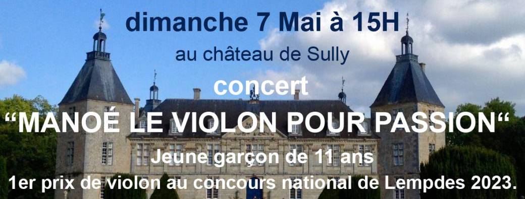 Concert "Manoé le violon pour passion"