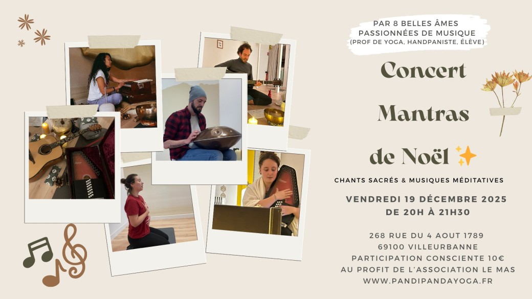 Concert de Mantras de Noël ✨ 