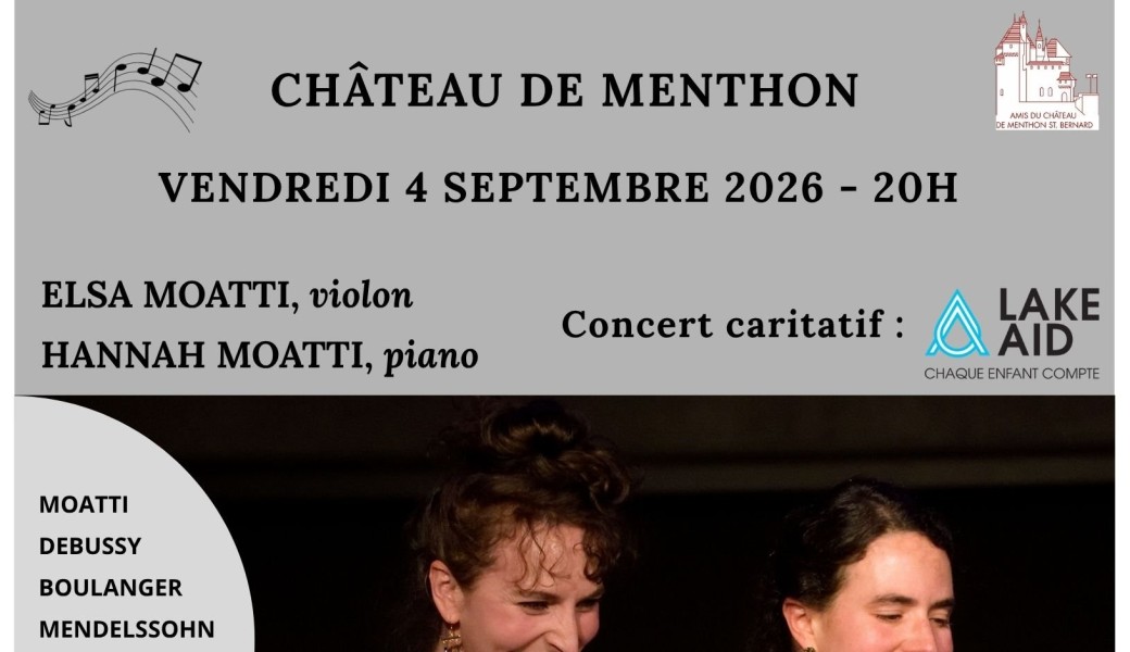 Concert de musique classique caritatif - Les soeurs Moatti