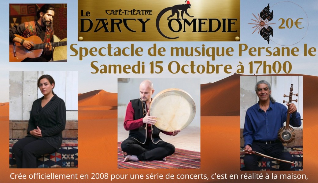 Concert de musique persane Trio Soltani