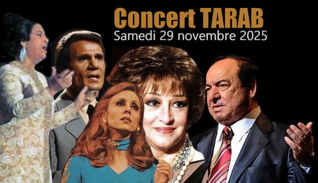 Concert de musique tarab orientale à Lyon le 29/11/2025  (de 20h30 à 22h)