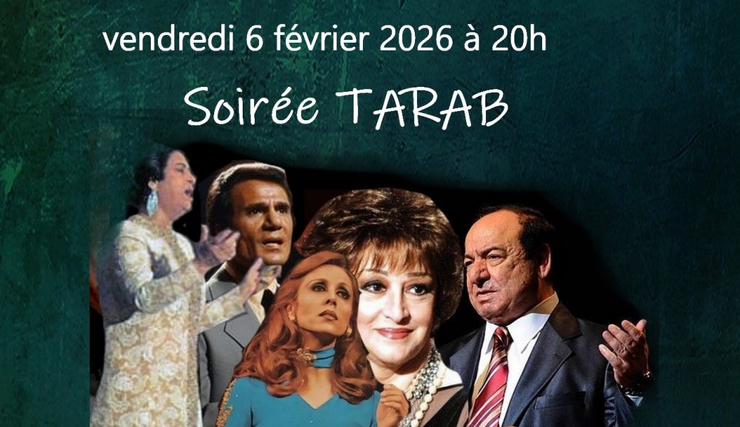 Concert de musique tarab orientale à Lyon vendredi 6 février  à 20h 