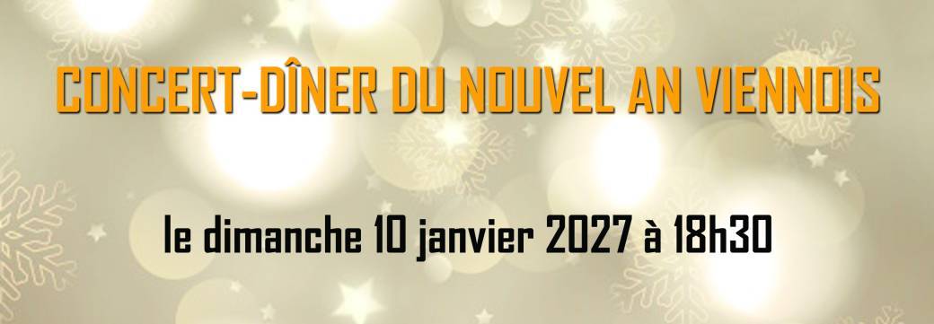 Concert-dîner ‘Nouvel an Viennois’