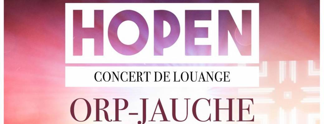 Concert du groupe HOPEN