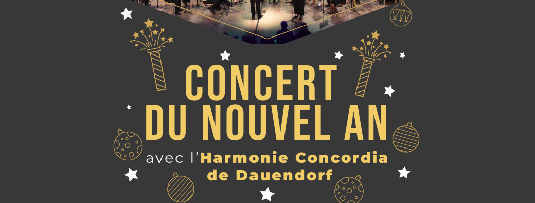 Concert du Nouvel An avec Harmonie Concordia de Dauendorf
