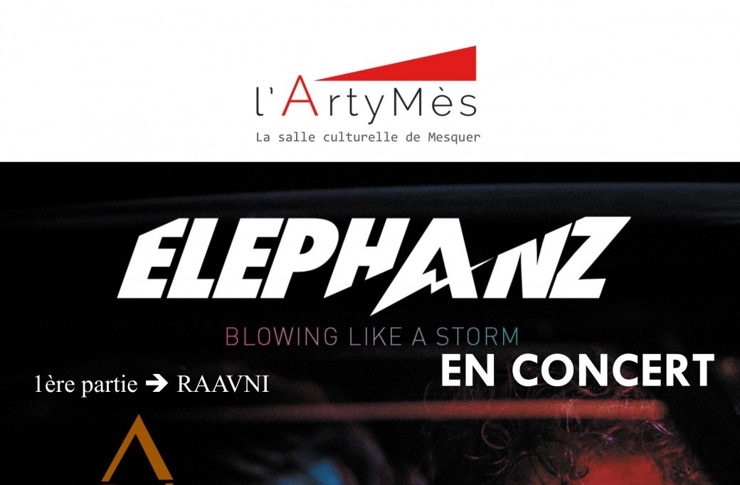 CONCERT ELEPHANZ - 1ère PARTIE RAAVNI