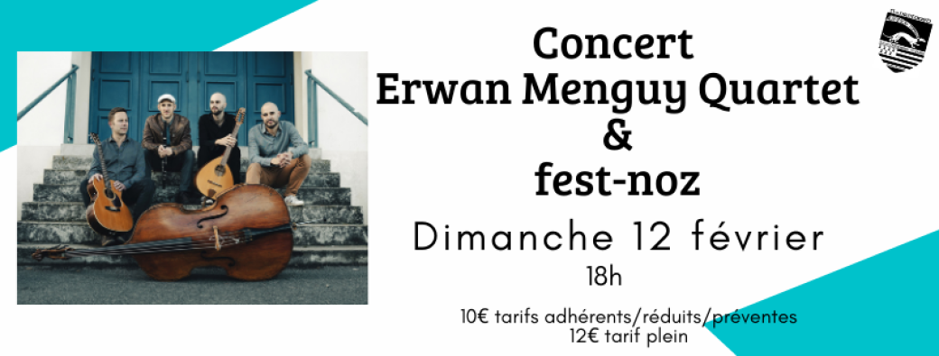 Concert  Erwan Menguy Quartet & fest-noz