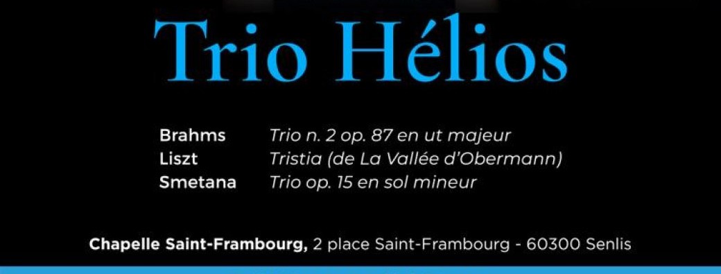 Concert exceptionnel du trio Hélios
