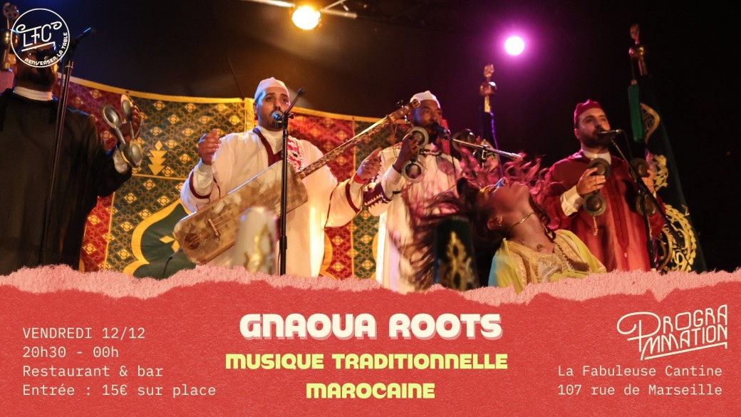 Concert Gnaoua Roots a Lyon