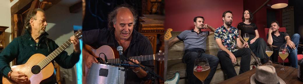 Concert : Soirée Chanson française :  Mikh - Serge Macri - Vienne la nuit