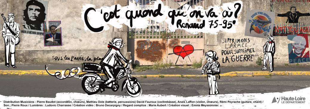 Concert hommage à Renaud "C'est quand qu'on va où ?"